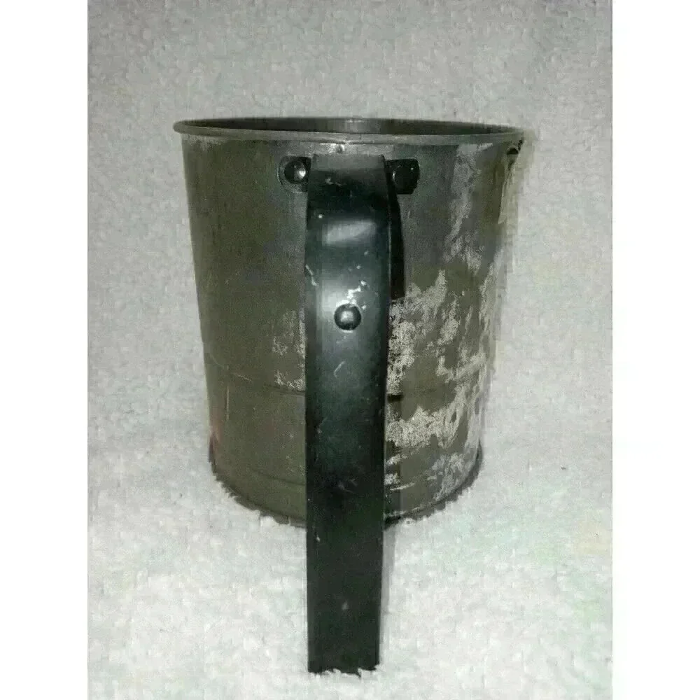 Vintage ANDROCK 3 SCREEN ONE HAND FLOUR SIFTER SILVER KITCHEN GADGET
